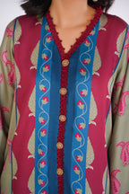 Artisan Heritage Korean Silk Kaftan