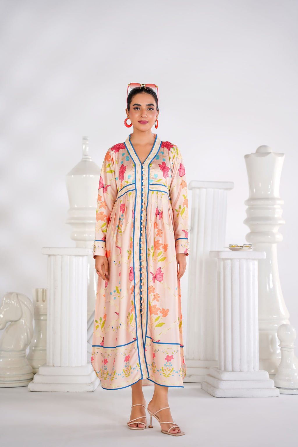 Garden Butterfly Resort Dress