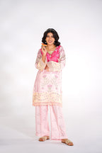 Blooming Grace Korean Silk Co-Ord