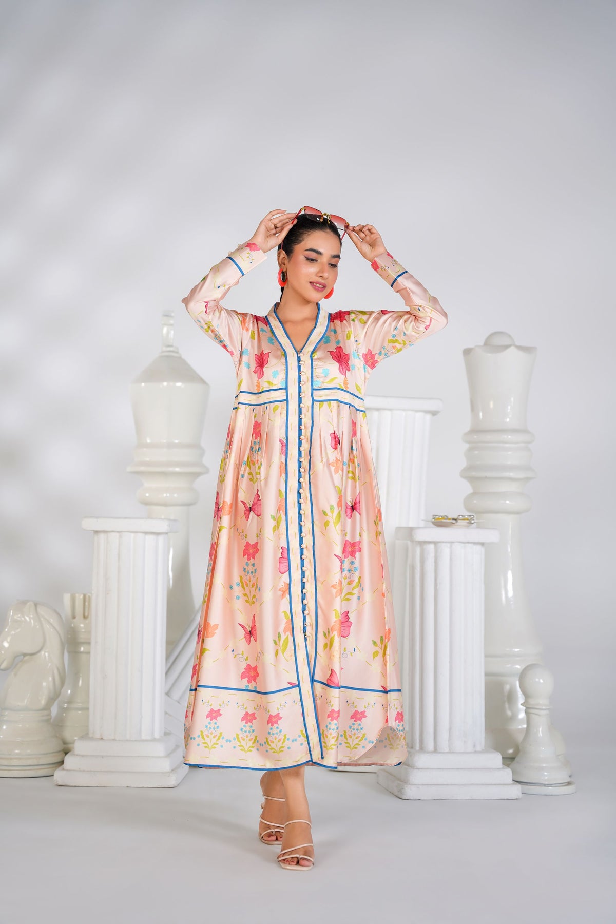 Garden Butterfly Resort Dress