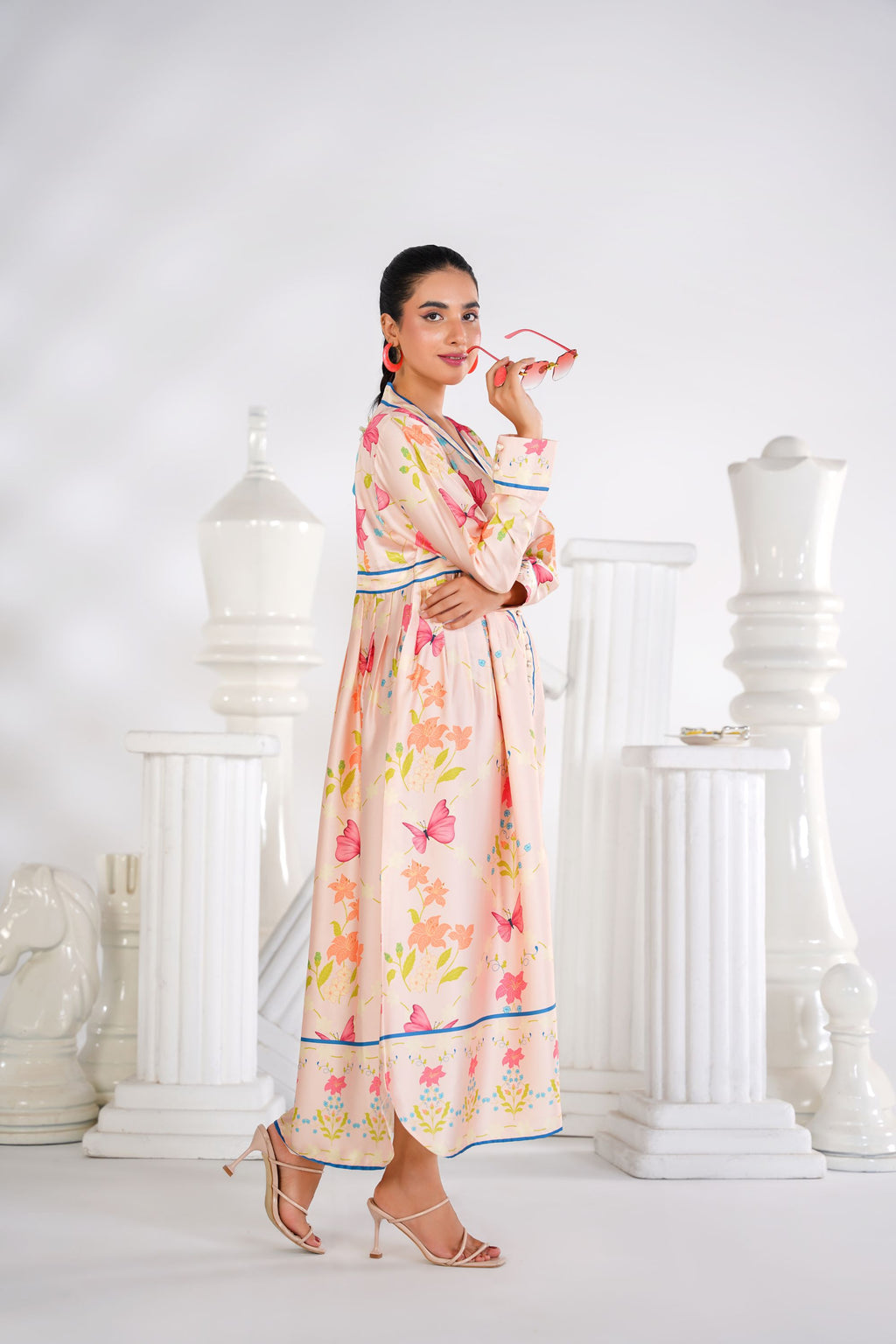 Garden Butterfly Resort Dress