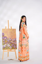 Tropical Bloom Kaftan Dress