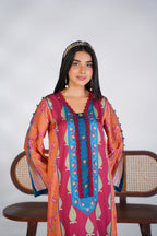 Heritage Paisley Korean Silk Kaftan