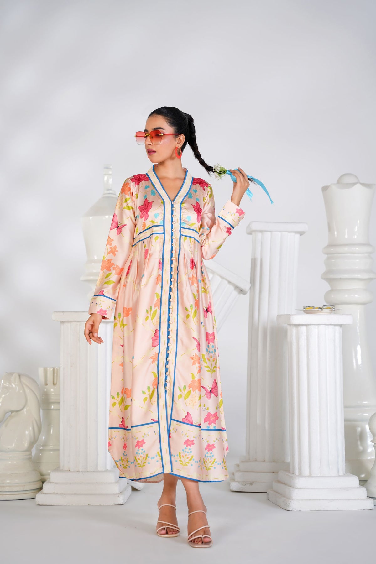 Garden Butterfly Resort Dress