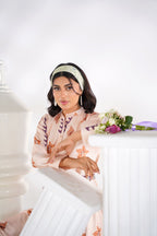Paradise Bloom Korean Silk Dress