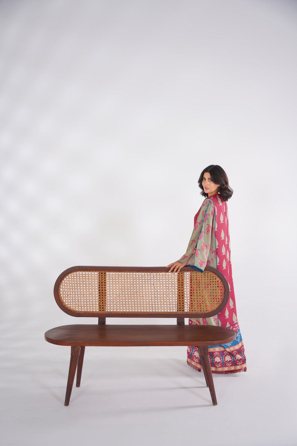 Artisan Heritage Korean Silk Kaftan