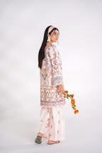 Floral Butterfly Korean Silk Co-Ord Set