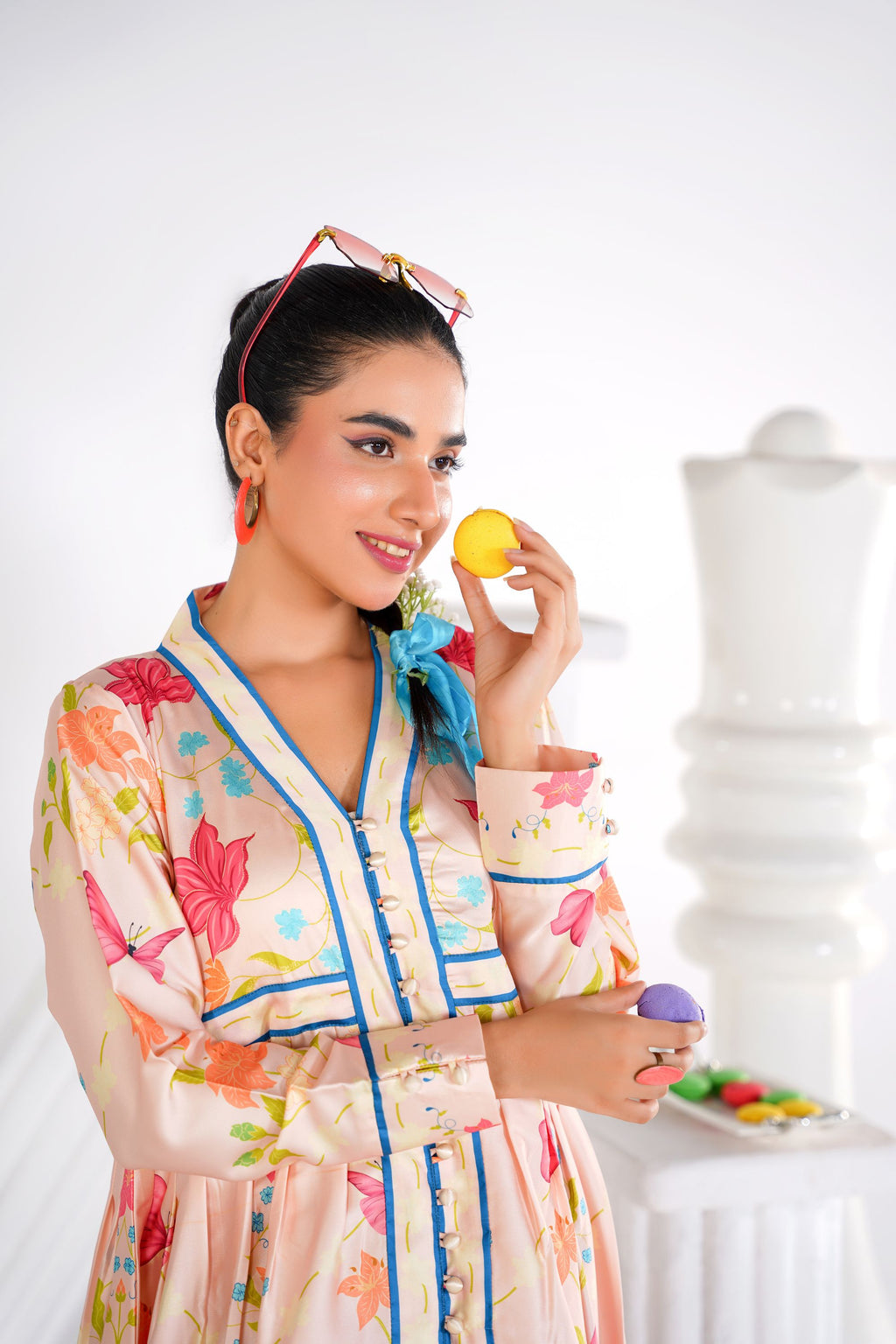 Garden Butterfly Resort Dress