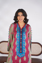 Artisan Heritage Korean Silk Kaftan